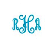 Blue Monogram