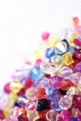 Glass Beads, Embroidery Embelishment
